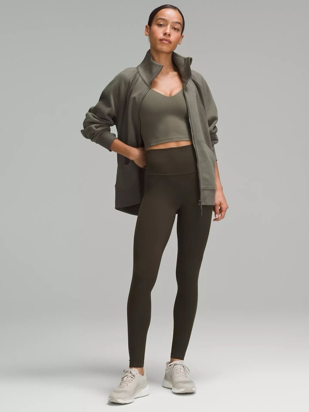 lululemon Align Leggings in Olive Green